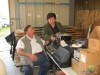 Daniel F6BVD  son stand avec son YL