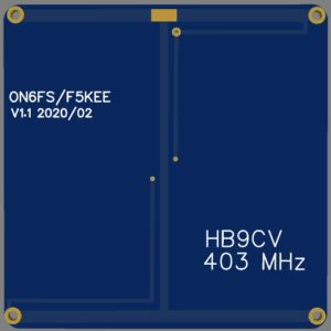 PCB antenne HB9CV Pliante par ON6FS
