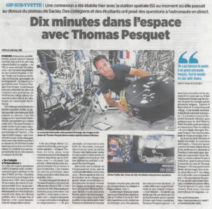 Parisien du 06 juin 2021, contactARISS