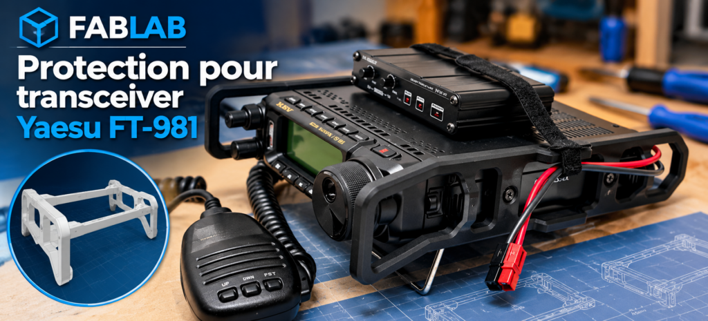 Protection pour transceiver Yaesu FT-981