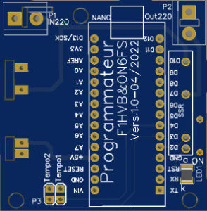 PCB Progtrammateur Charges