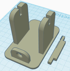 Le modèle moyen : Celui-ci acceptera des bobines jusqu'à 60 mm de long. Il s'agit du précédent qui a été modifié. Vous trouverez le fichier STL sur :