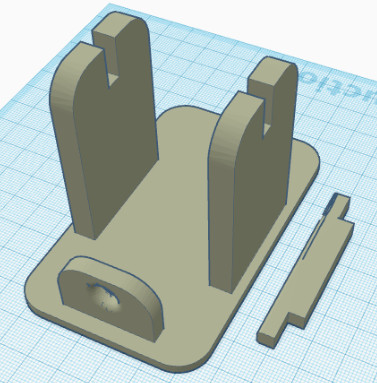 <strong>Le modèle moyen :</strong> Celui-ci acceptera des bobines jusqu'à 60 mm de long. Il s'agit du précédent qui a été modifié. <img src="https://www.f5kee.fr/wp-content/uploads/2022/06/SolderHolderMedium.jpg" alt="Solder Holder Medium 60mm" width="468" height="408" class="aligncenter size-full wp-image-9530" /> Vous trouverez le fichier STL sur :