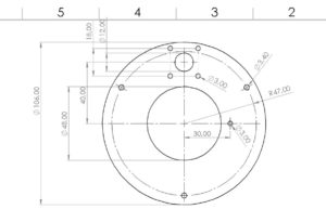 Réflecteur antenne 2.4 GHz