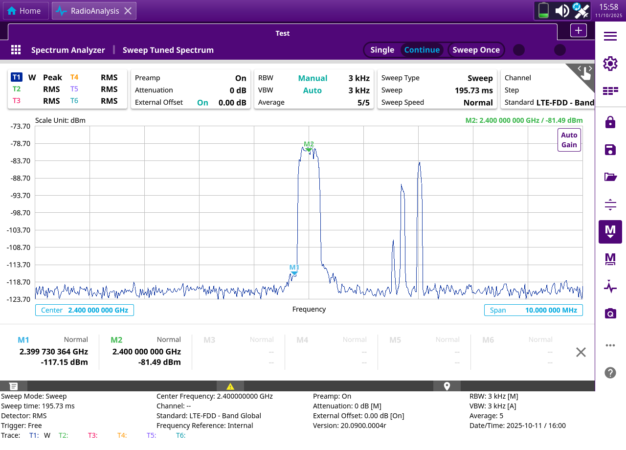 Spectre_PA_DATV_2400MHz