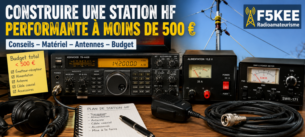 Construire une station HF performante à moins de 500 €