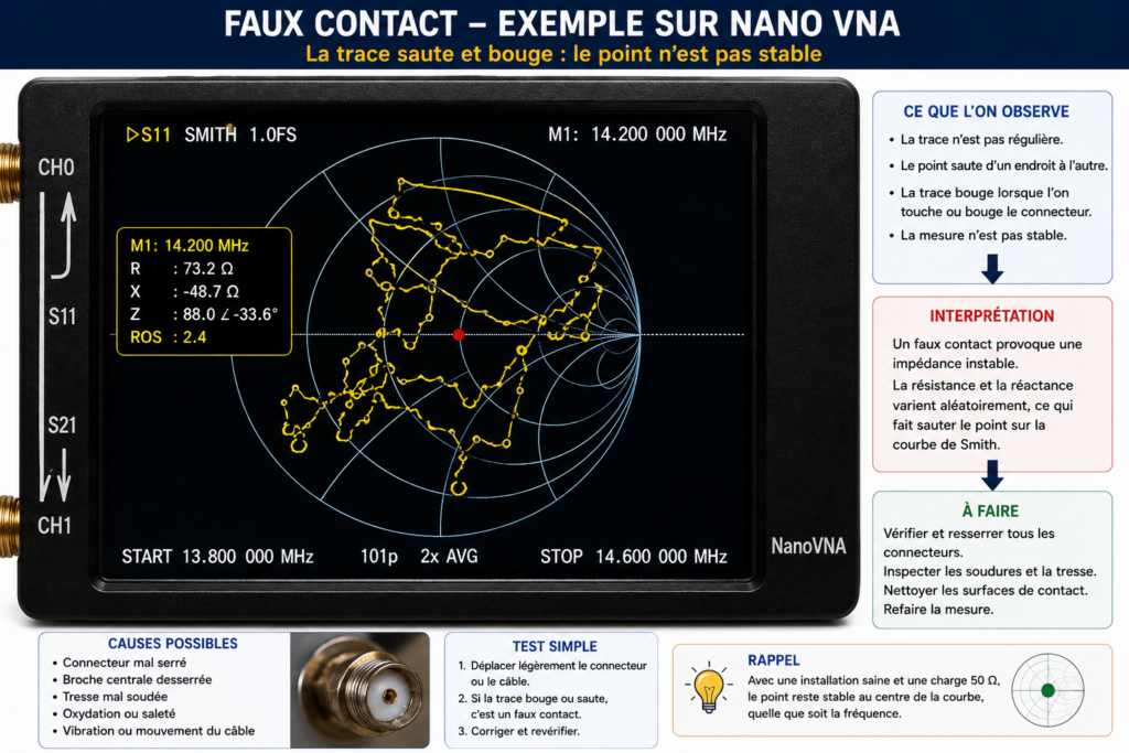Le faux contact