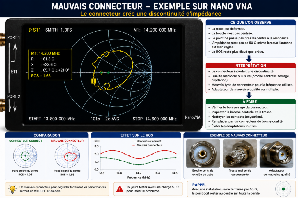 mauvais connecteur