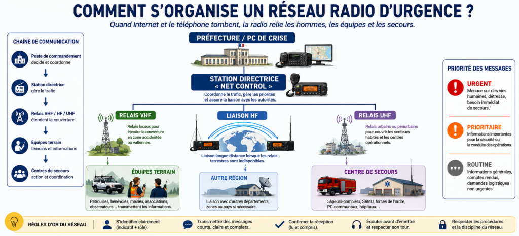 Réseau d'urgence