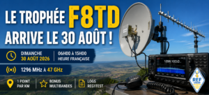 Trophée F8TD arrive le 30 août