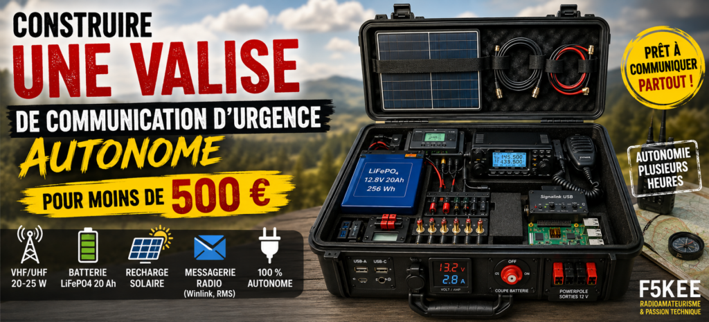 Banniere valise d'urgence