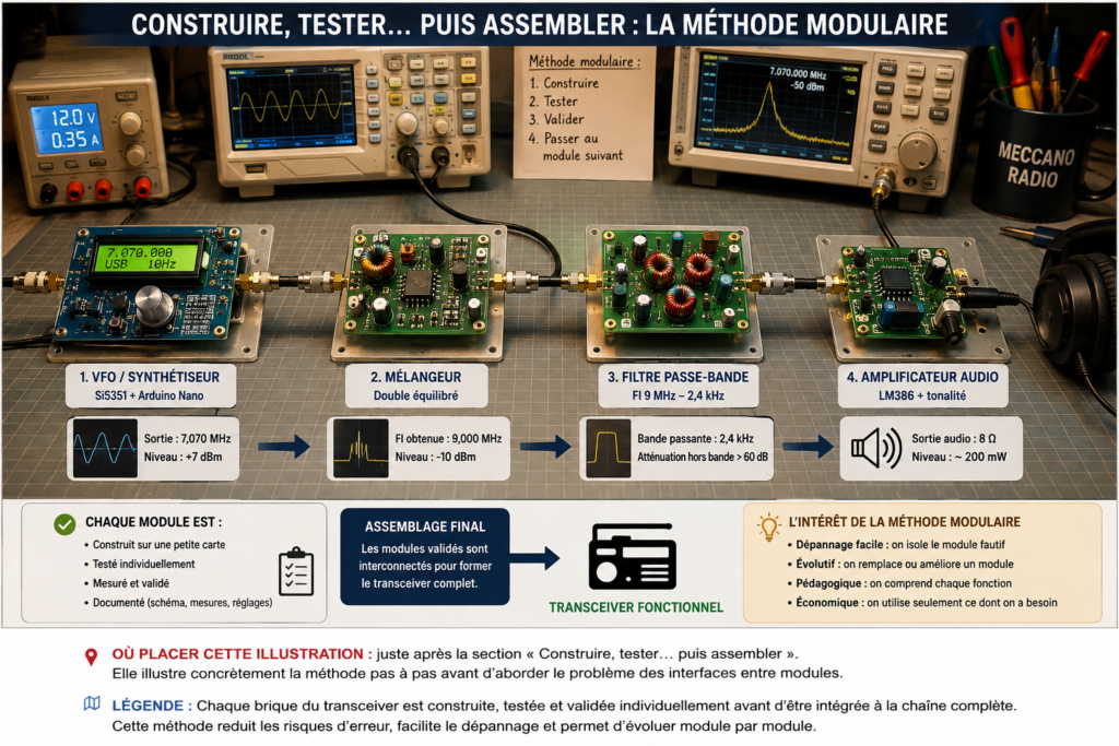 CONSTRUIRE, TESTER, VALIDER