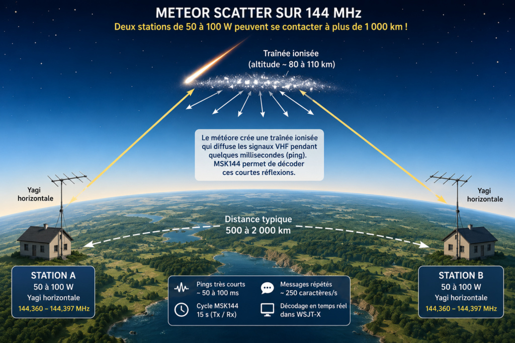 Meteor scater
