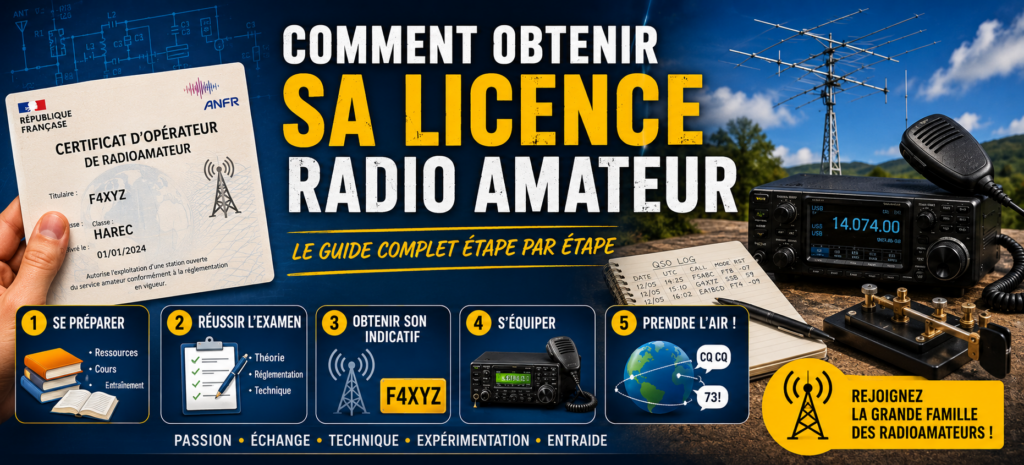 Comment devenir radioamateur