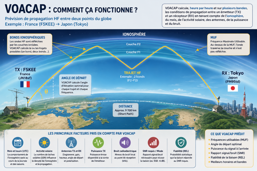 Comment fonctionne VOACAP ?