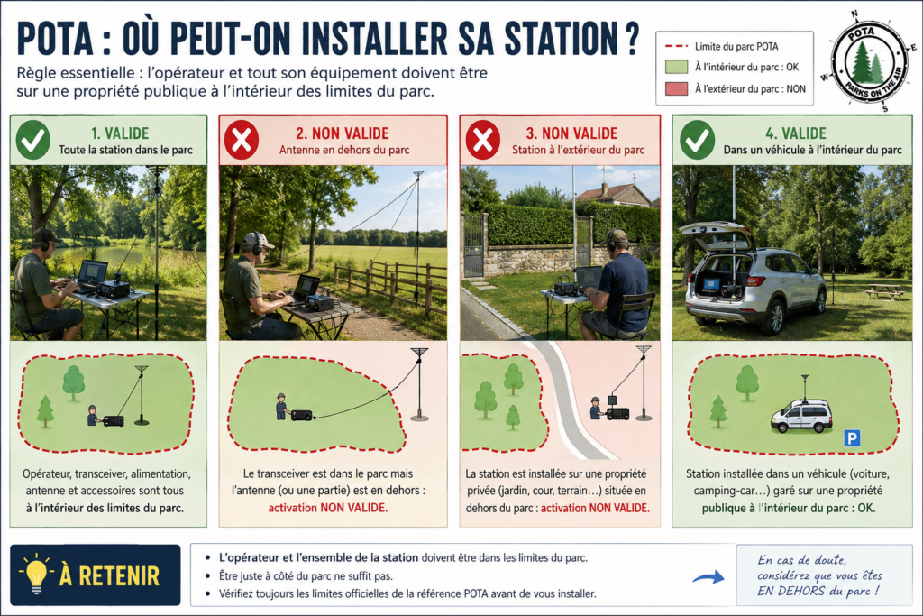 Où peut-on s'installer ?