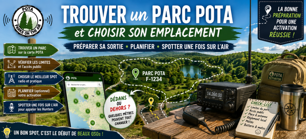 POTA : Choisir un parc