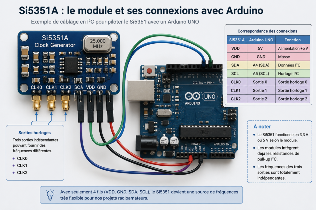 le module et ses connexions