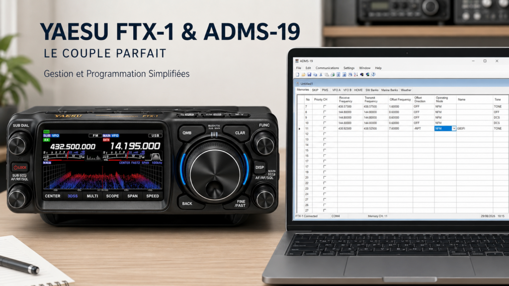 FTX-1 Yaesu et ADMS19