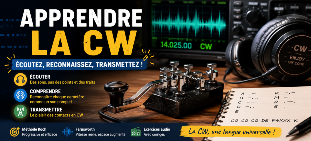 Banniere CW morse