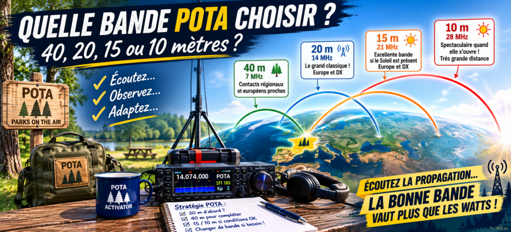 POTA : Quelle bande ?