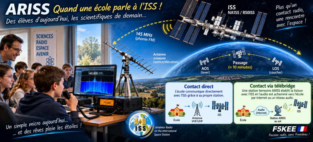 Quand une école parle à l’ISS