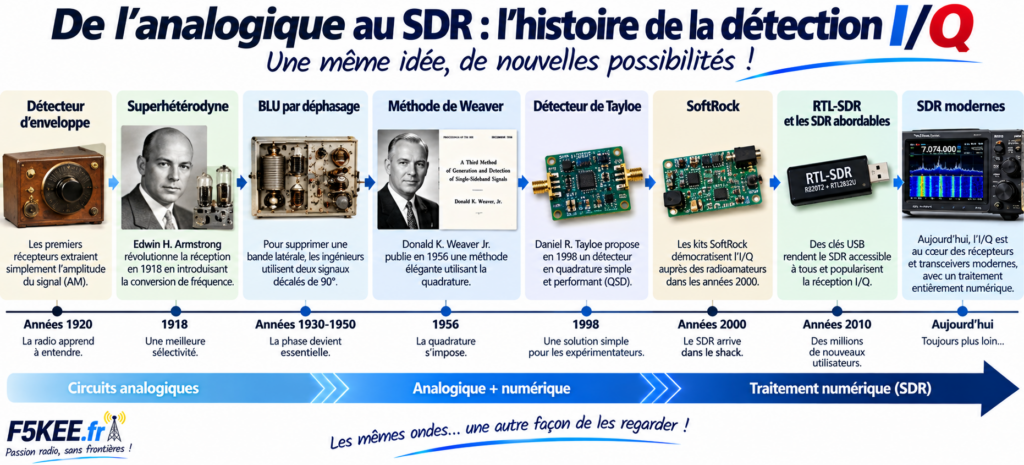 De l’analogique au SDR : histoire I/Q
