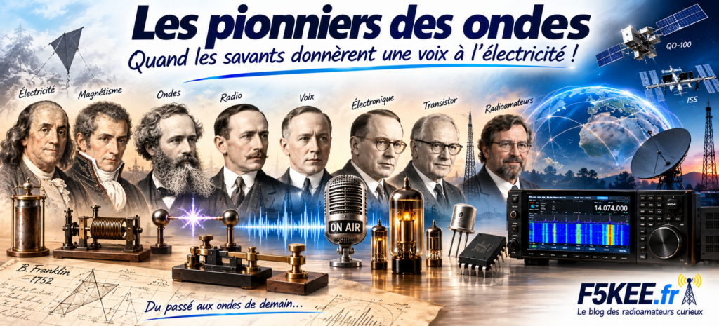 Les pionniers des ondes : de Franklin au SDR