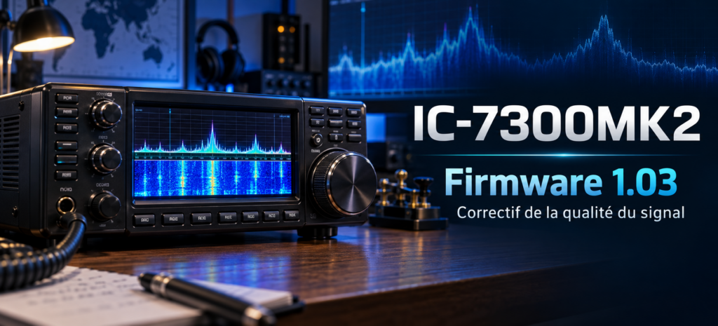 IC-7300MK2 : firmware 1.03
