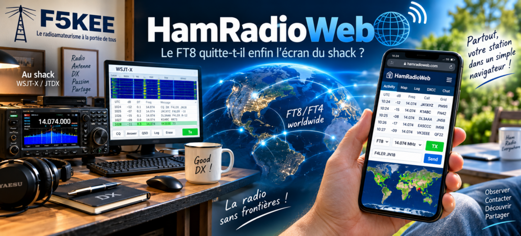 HamRadioWeb : la radio sans frontières