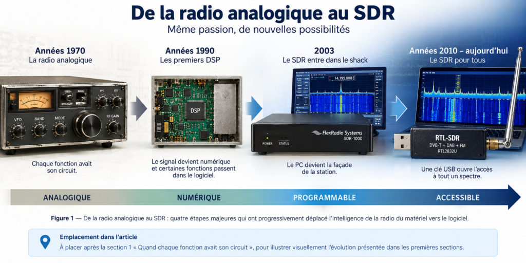 De la radio analogique au SDR