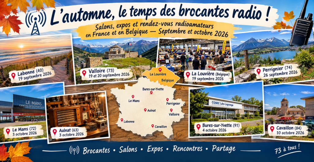 L’automne des brocantes radio