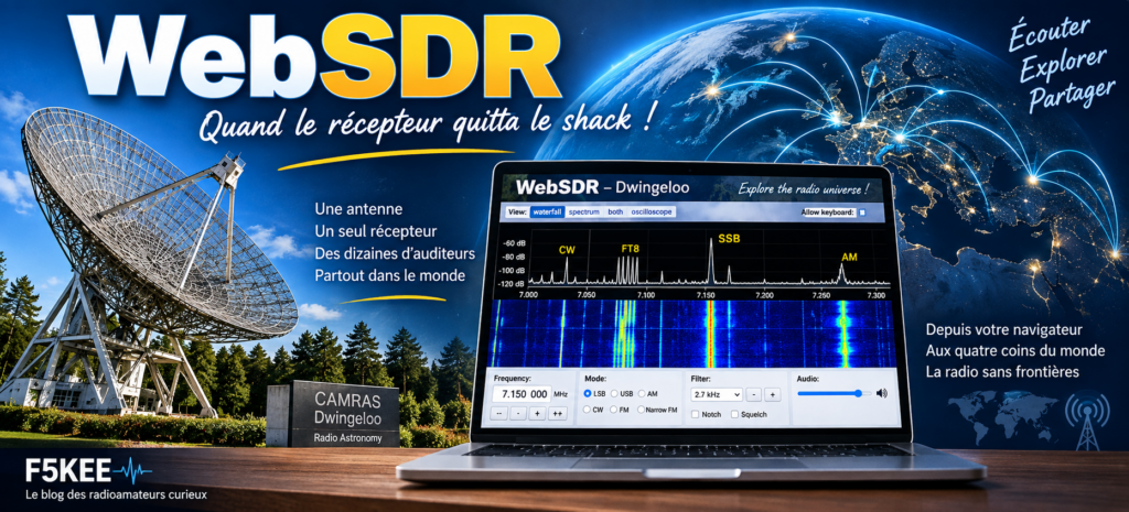 WebSDR : la radio sans frontières