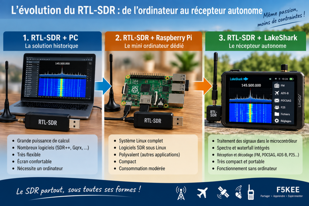 Évolution du RTL-SDR vers l’autonomie