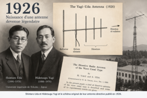 1926 : Naissance de l’antenne Yagi-Uda