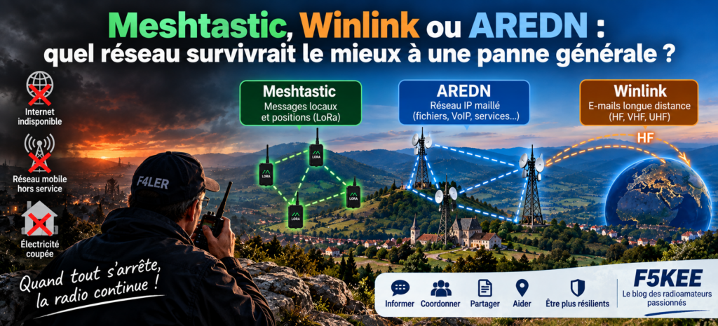 Réseaux radio face à la panne générale