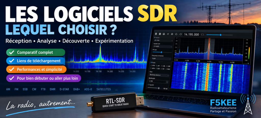 Les logiciels SDR : lequel choisir ?