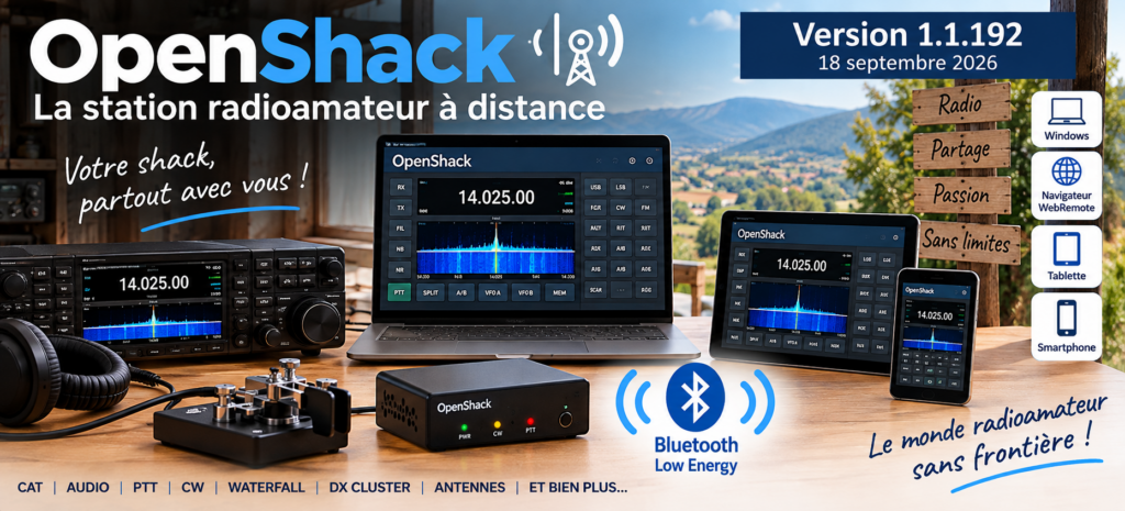OpenShack : votre shack partout