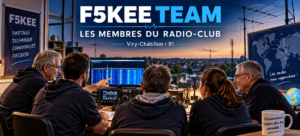 Équipe F5KEE au cœur des ondes