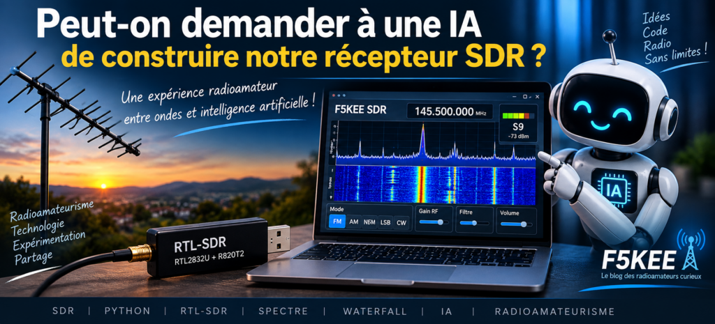 Peut-on construire un récepteur SDR avec une IA ?