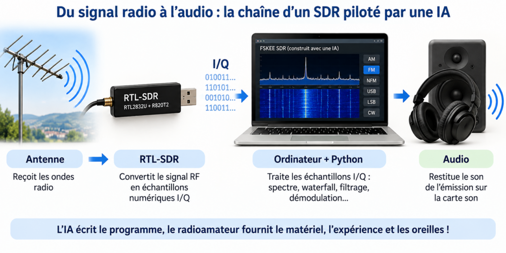 Chaîne SDR : du signal à l’audio