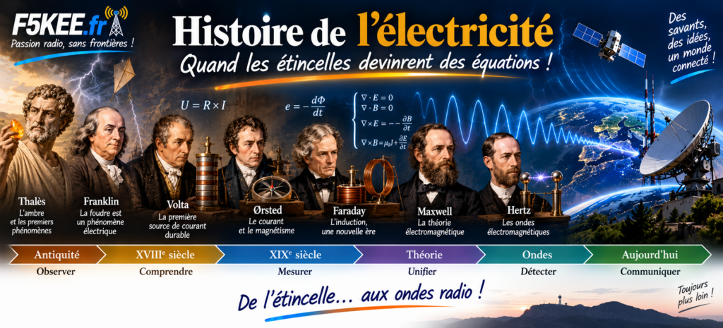 De l’étincelle aux ondes radio