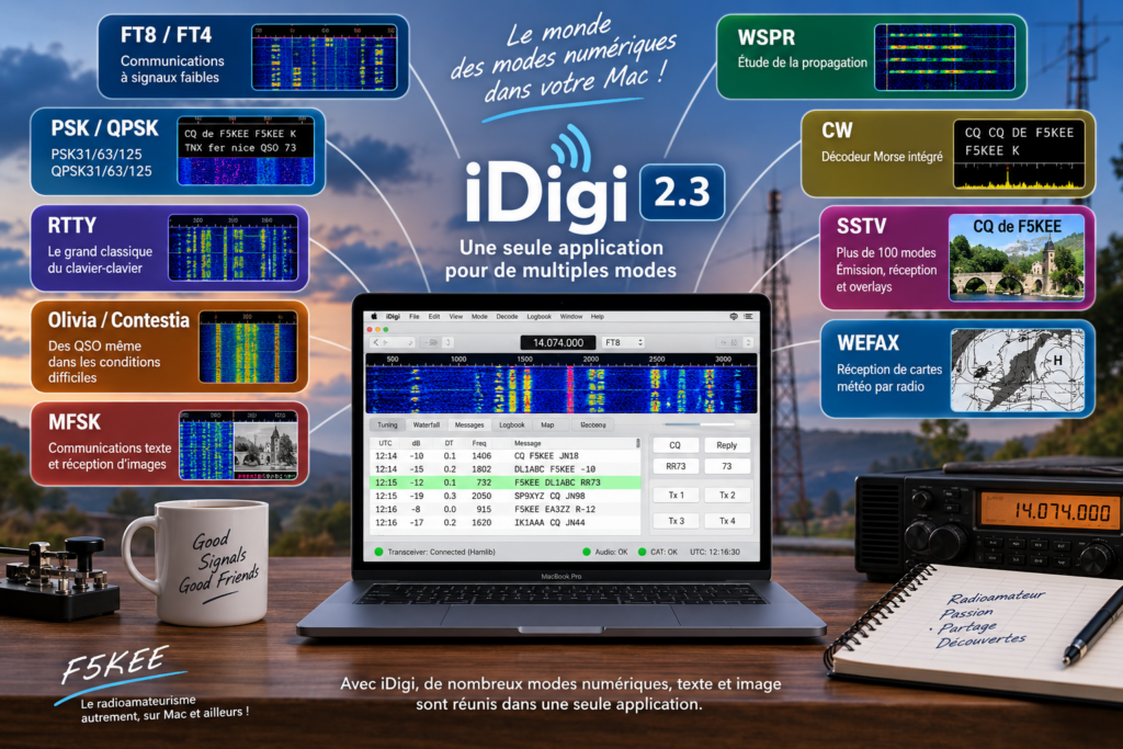 iDigi : le monde des modes numériques