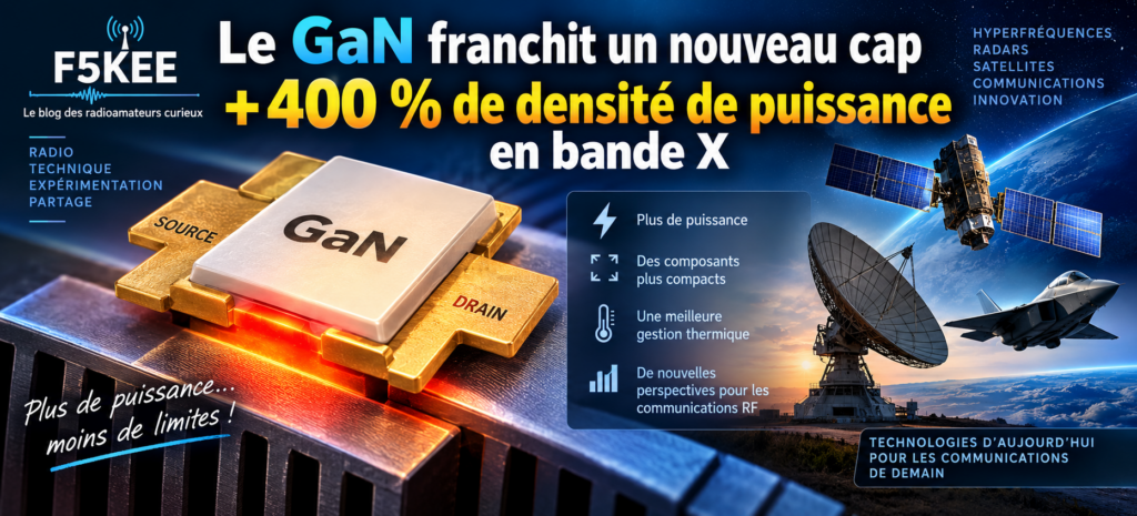 Le GaN révolutionne la puissance RF