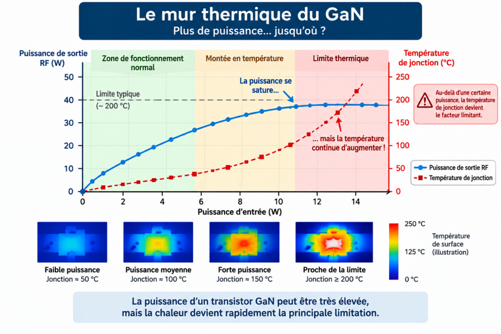 Le mur thermique du GaN