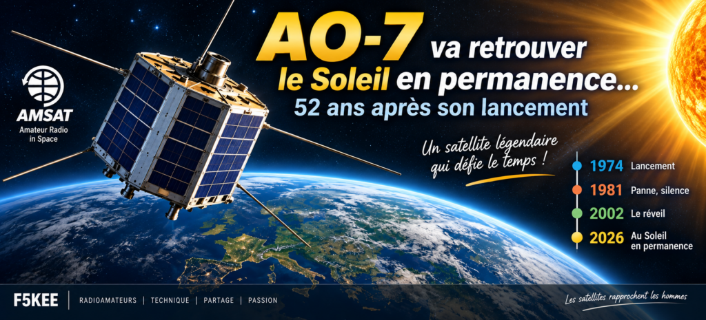 AO-7 : 52 ans en orbite