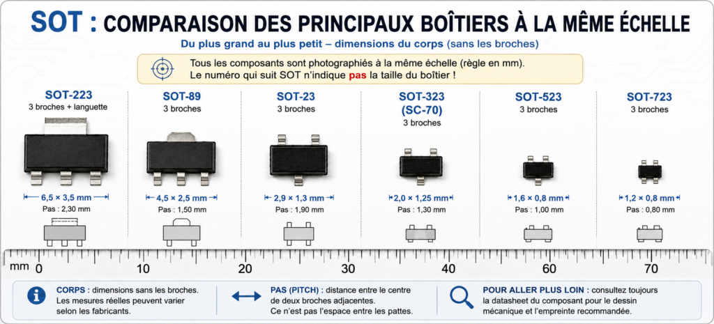 Banniere SMD / CMS SOT