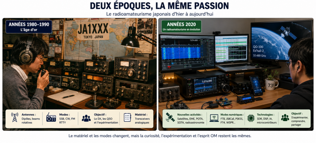 Deux époques, une même passion