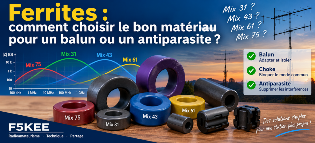 Banniere Ferrites : choisir le bon matériau