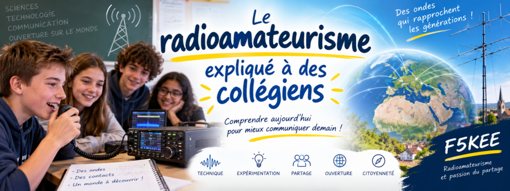 Le radioamateurisme expliqué aux collégiens